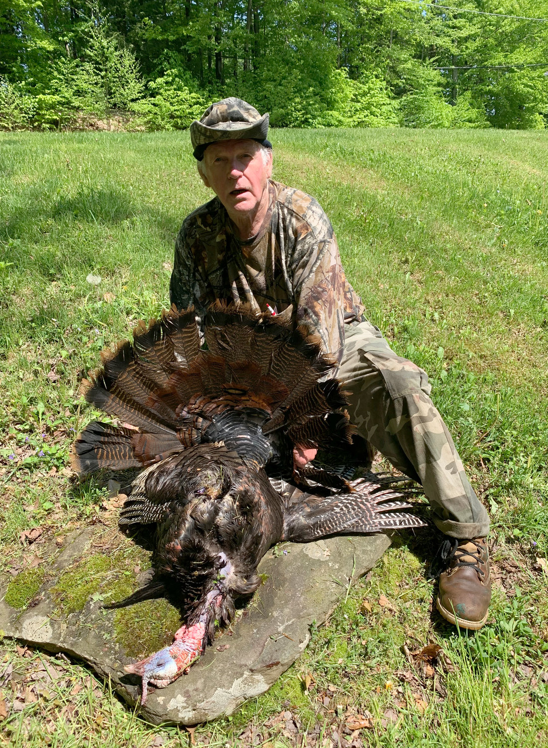 John “Jack” McGuire harvested his second bird on May 21 in Neversink. It weighed 17 pounds and had a 9in beard with a 0.75in spur.