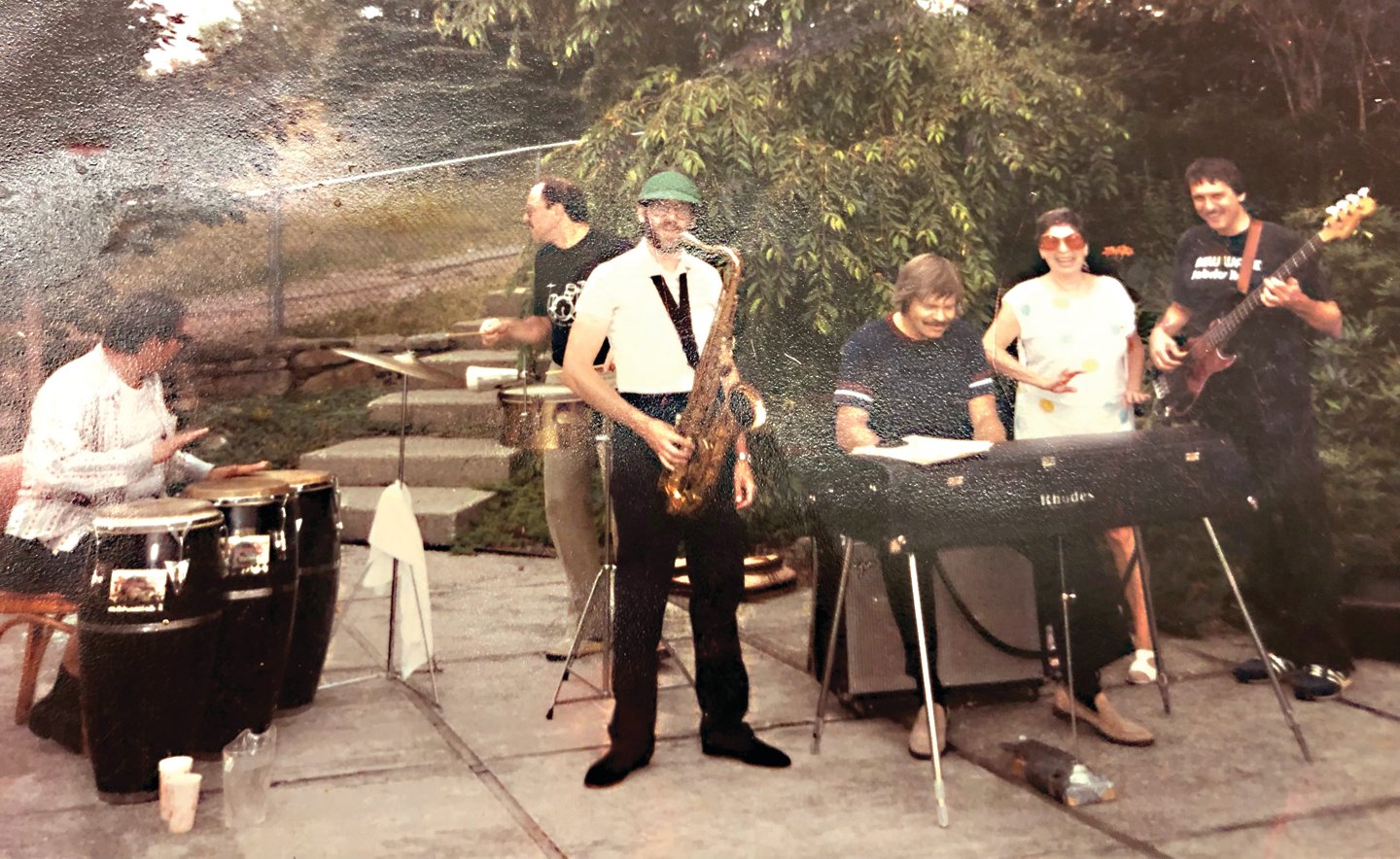 In August of 1984, Lentz was performing on the piano with the Jay Ross Band at Kutsher’s Country Club.
