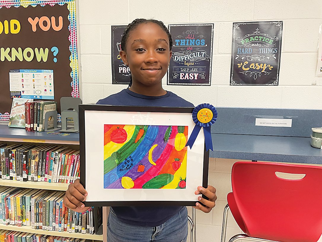Starriah Harris was this year’s 6th Grade winner.
