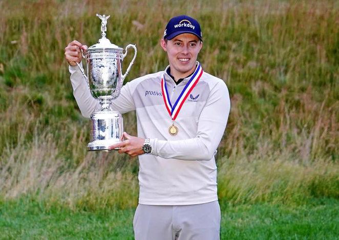 England's Matthew Fitzpatrick earned $3.15 million last Sunday in winning the U.S. Open championship at The Country Club in Brookline, MA.