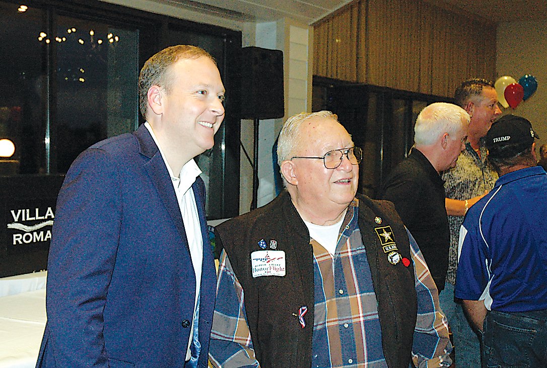 U.S. Rep. Lee Zeldin, seen here at the Sullivan County Republican Committee Annual Dinner last October, overcame his primary challengers in his bid to flip the governor’s mansion.