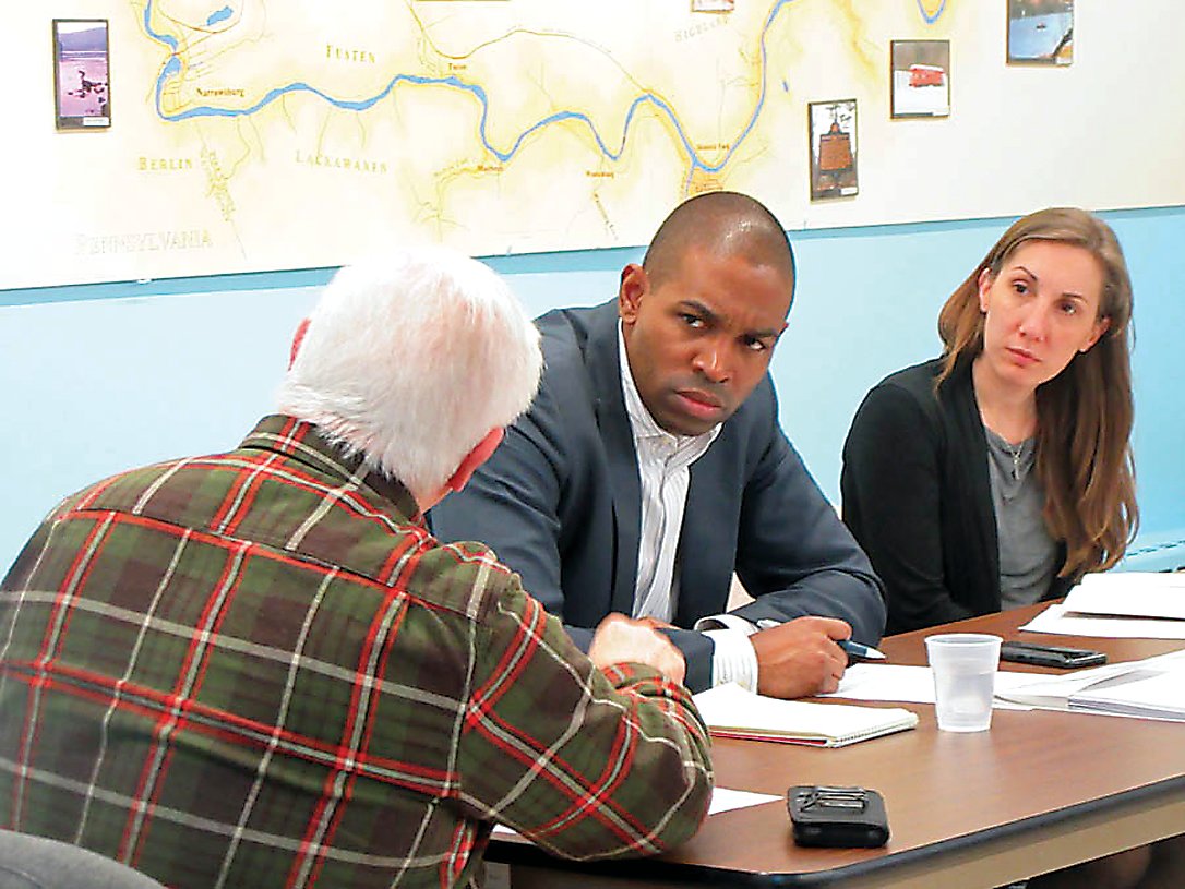 Lieutenant Governor Antonio Delgado, seen here at a past meeting of the Upper Delaware Council while serving as NY-19 congressional representative, won big over his primary challengers on Tuesday.