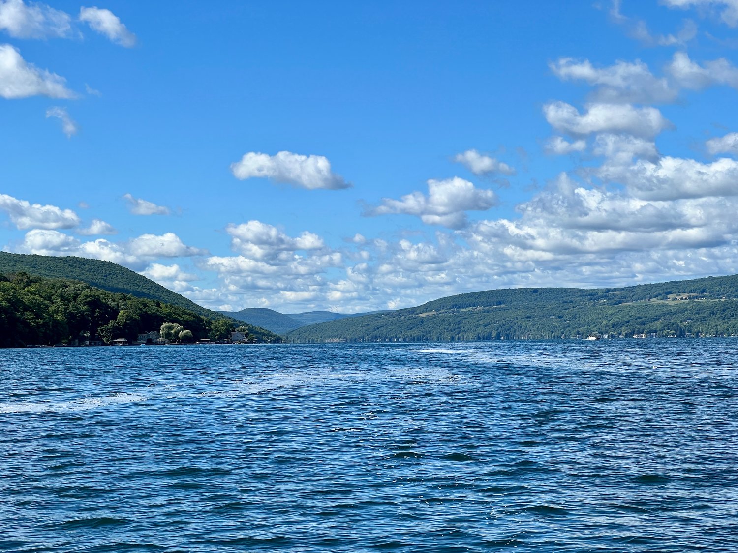 Canandaigua Lake, a perfect place to get away for a swim or to walk around. Over the weekend, my exercise routine consisted of swimming and morning walks with friends.