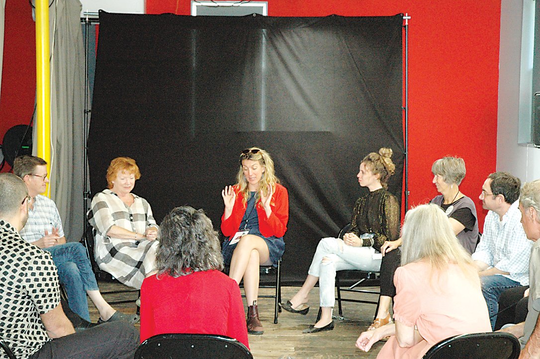 An Actor’s Roundtable was held on Saturday at the 108 Building on Main Street.
