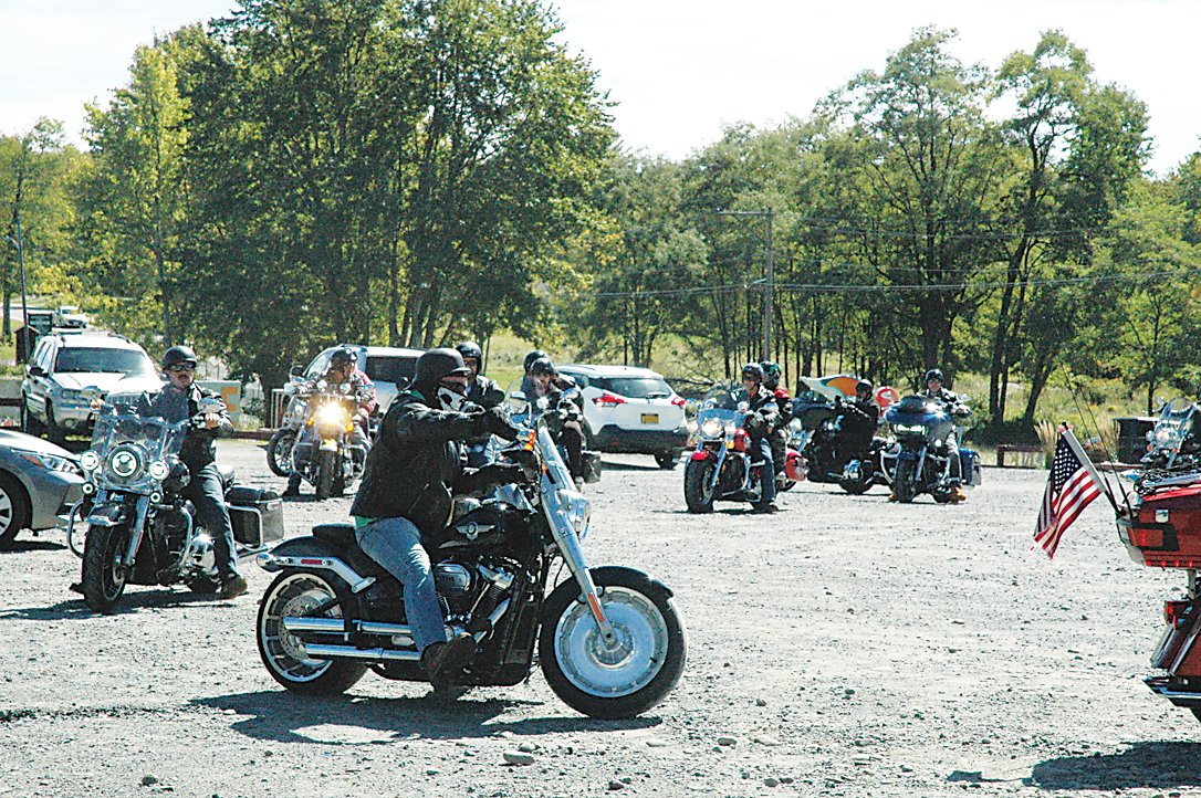 The Knights Order LEMC rode into Morningside Park in Hurleyville alongside other  fellow riders early afternoon last Saturday.