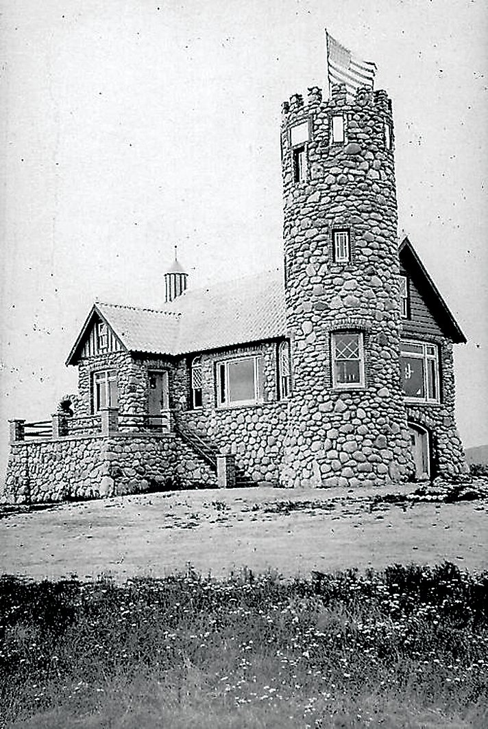 CONTRIBUTED PHOTOs
In the early 1930s, Hillig built a home that reminded him of Germany: a stone castle on the top of highest point in Liberty. Made from hand-hewn stones from the Neversink River, the castle was vandalized after Hillig’s death but bears some relation to the original structure and is now privately owned and refurbished.