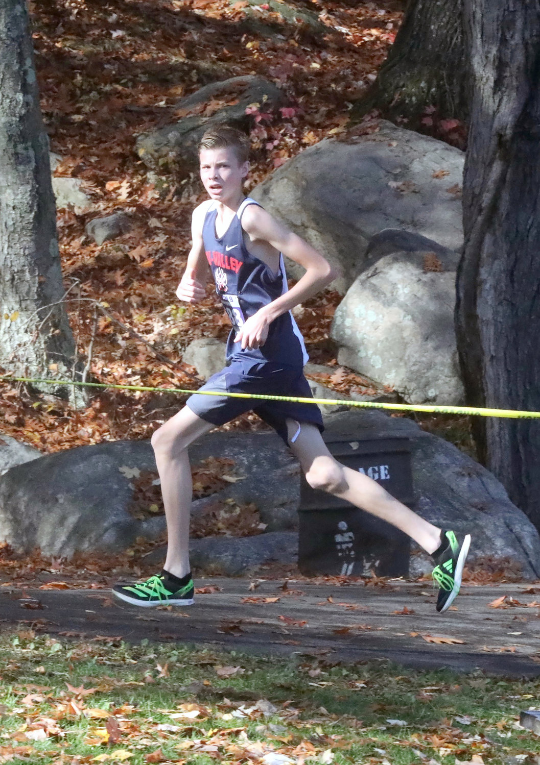 Sophomore Van Furman finished second in the race in 16:44.60, just forty-eight seconds behind his brother Adam.