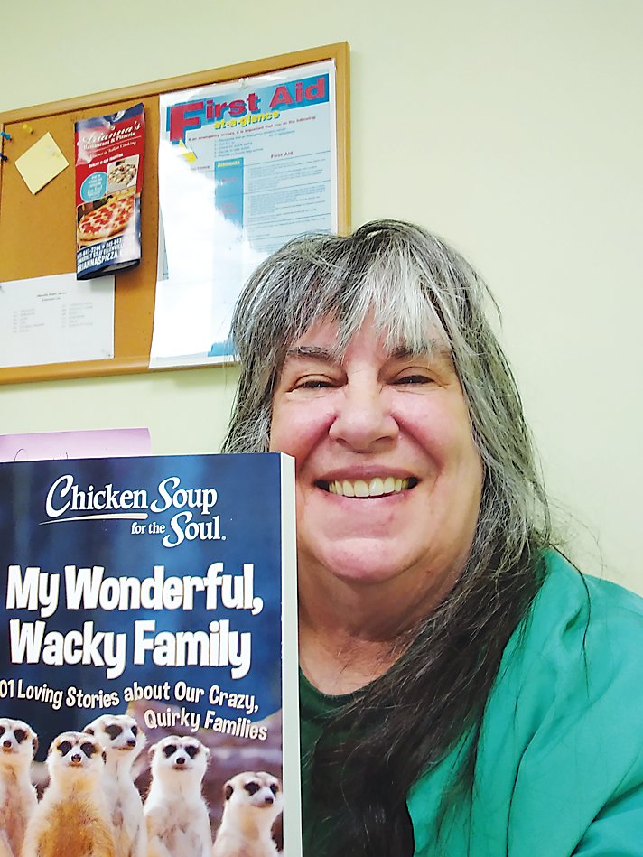 Summitville-based author Camille Regholec’s short-story was featured the Chicken Soup for the Soul: My Wonderful, Wacky Family collection (2022).