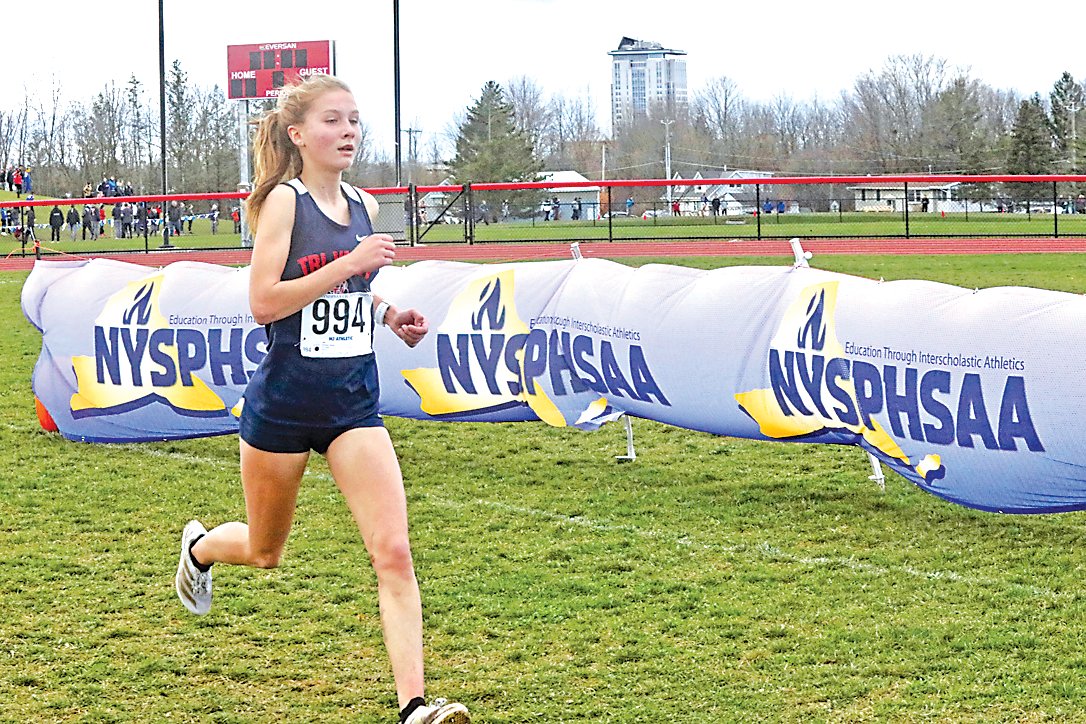 Completing the trifecta of outstanding state meet performances by the Furmans, Eighth-grader Anna finished second with a great burst of speed in the final 800 meters.