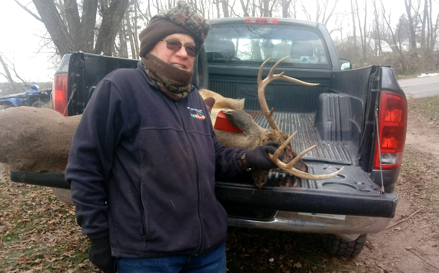 James Meyers of Narrowsburg bagged a 9-pointer on opening day that weighed an astonishing 190 lbs dressed. The buck scored a 70.75 with a left beam of 21 inches, a right beam of 19 3/4 inches and an outside spread of 21 inches. The buck won the Heavy Deer Contest.