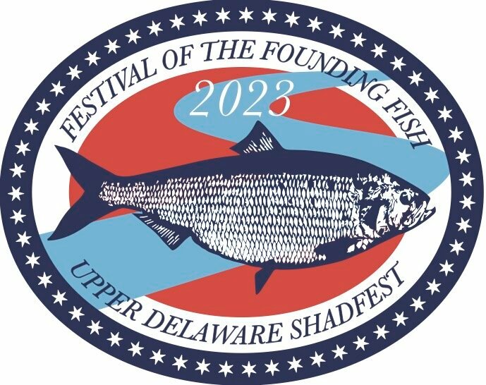 The Festival of the Founding Fish 2023 emblem.