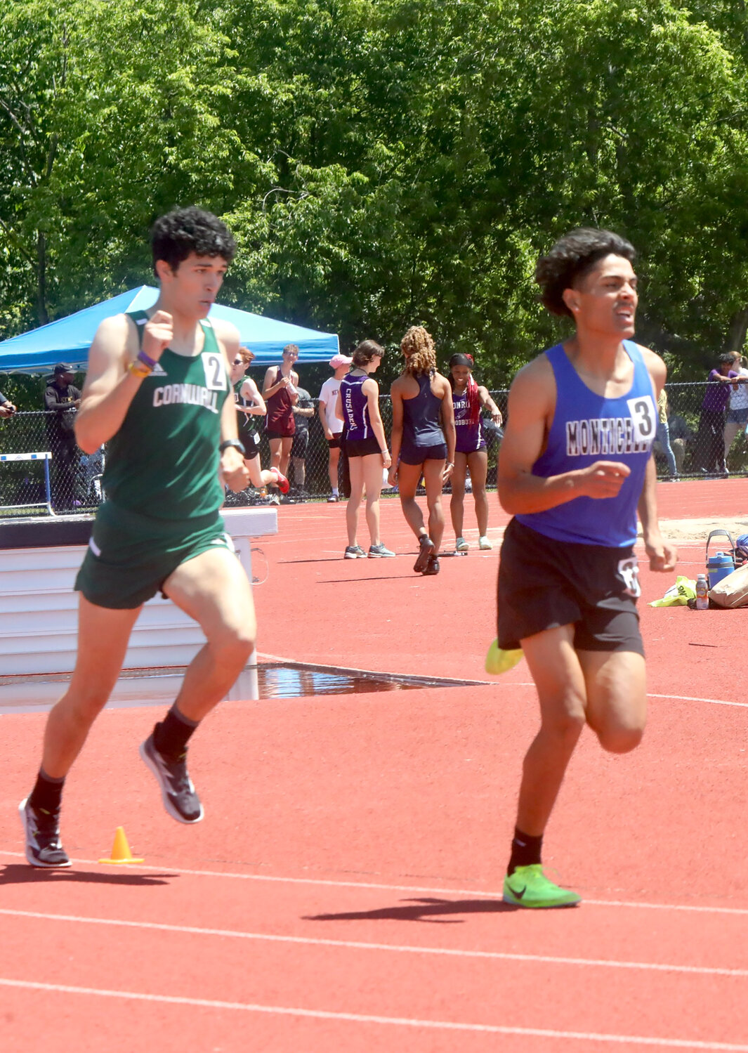 Monticello sophomore Eduardo Salinas won the 800. He was the only Panther to capture gold at sectionals. He also placed in the 1600.