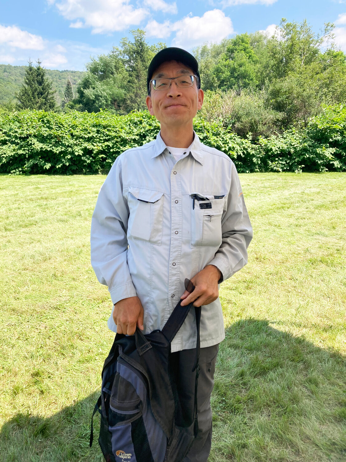 This year’s winner of the Hardy Cup was  Masaki Takemoto, who traveled all the way from Japan for the event! Masaki said that he practices casting every day, in all types of weather.