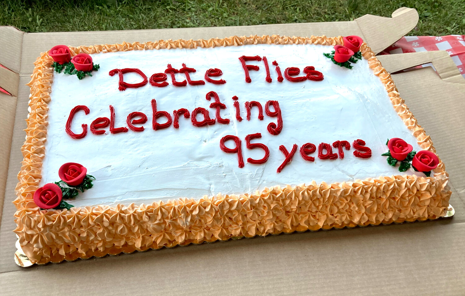 Dette Flies, now in their 95th year of the family-run fly shop, celebrated with a Pig Roast, delicious foods, games and live music.