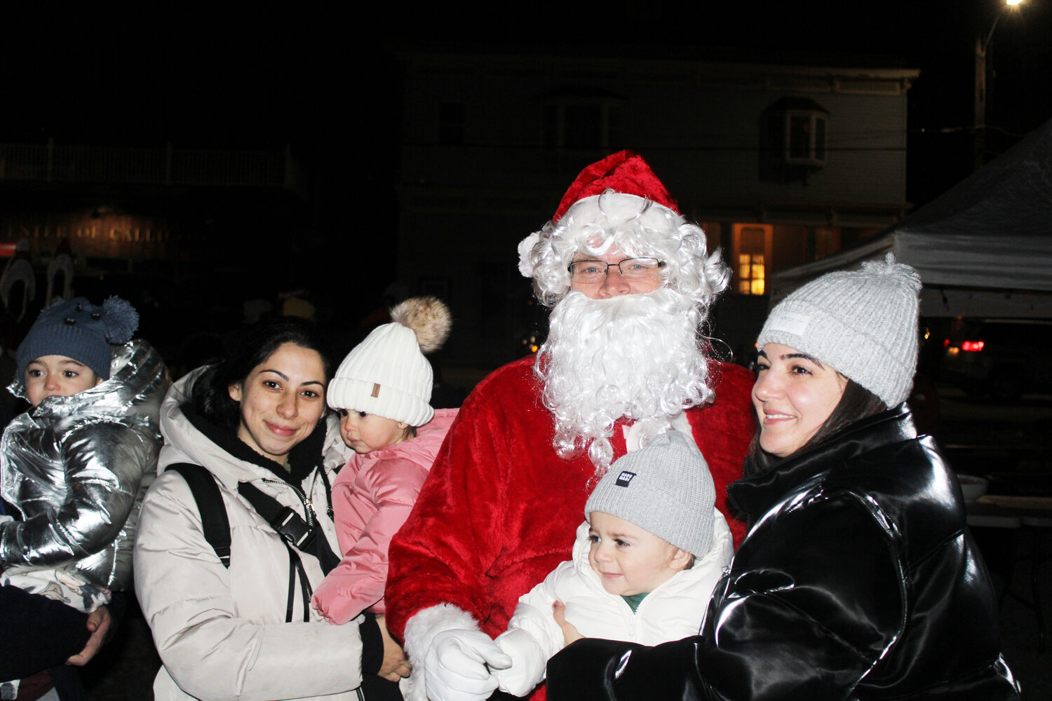 Jolly Old St. Nicholas posed for pictures with families and kids of all ages as he made his expected visit to the 8th Annual Callicoon Tree Lighting on Saturday, November 25!