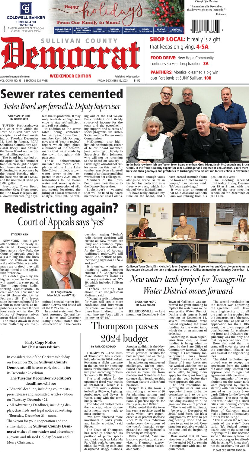 E Editions Sullivan County Democrat E editions sullivan county democrat