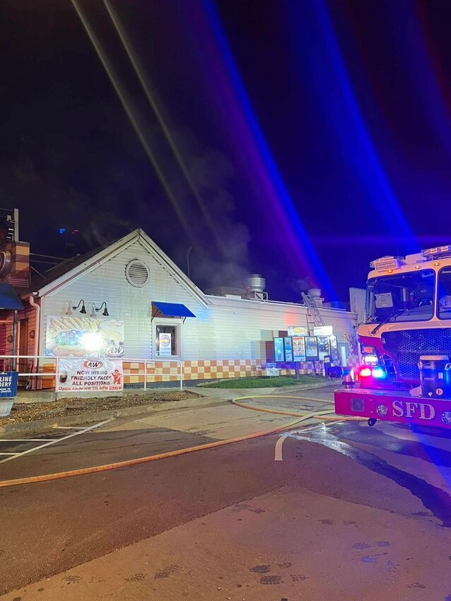 The Sedalia Fire Department responded to a fire late Tuesday night, March 26 at Long John Silver's/A&W, 922 S. Limit Ave.


Photo courtesy of the Sedalia Fire Department