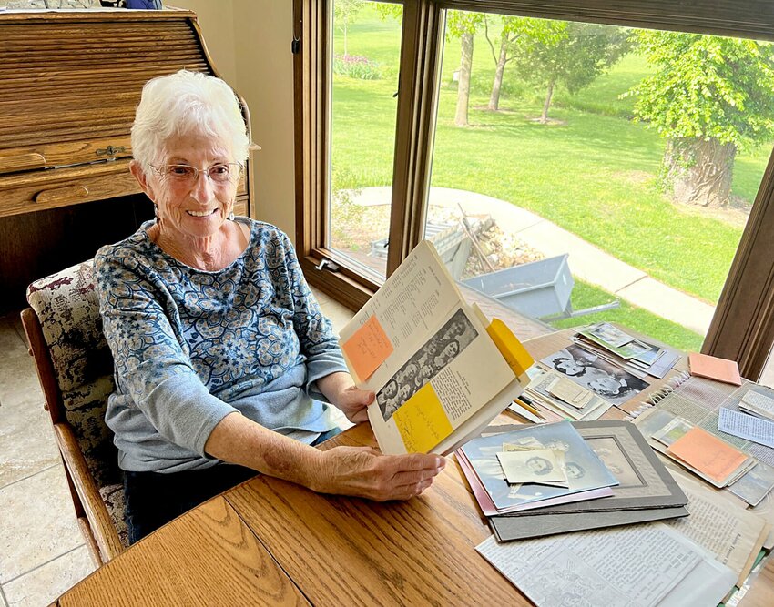 Pat Ives, 85, of Sedalia, sits in her home Friday, April 3, with photos of her family. Ives comes from a long line of resilient and strong women. Ives, now retired, once owned Patricia's Mexican Restaurant in Sedalia. She is also a well-known watercolorist.


Photo by Faith Bemiss-McKinney | Democrat