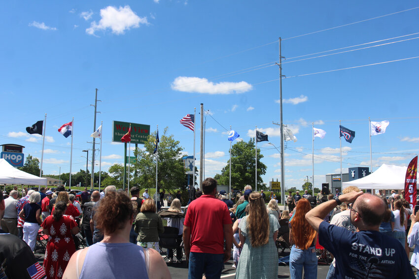 Veterans Park dedicated honoring service, sacrifice