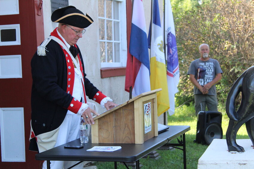 Martin Warren Sons of the American Revolution participates in nationwide reading of Declaration of Independence