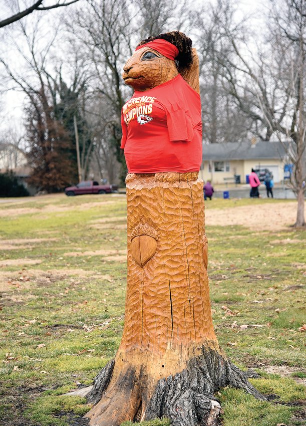 Patrick Mahomes II Sculpture