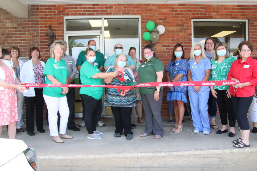 On Monday afternoon, representatives from Heartland Hospice and Promedica Senior Care host a ribbon-cutting ceremony at the Pettis County location. Heartland Hospice and Promedica Senior Care have partnered together to provide patients care.