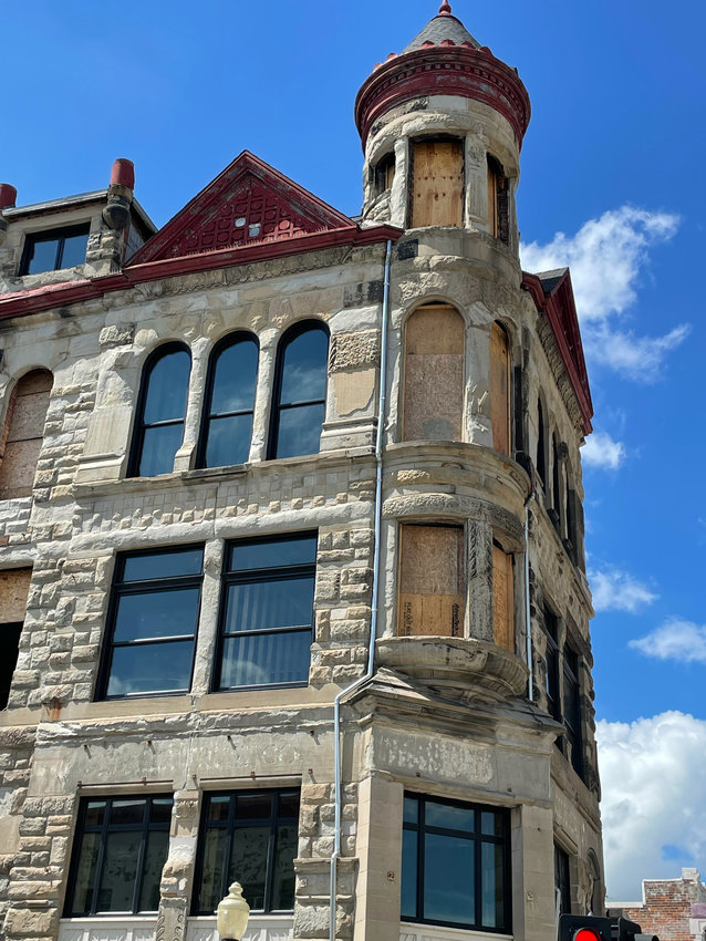 The Trust Building, 322 S. Ohio Ave., is in the process of being restored. CSC construction will move its corporate office to the top floors of the building when completed.