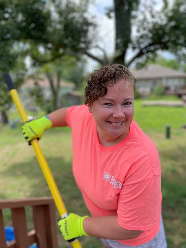 LaQuisha Sapp is the Owner and Operator of a new Knob Noster-based landscaping business, Xpress Yourself Landscaping.