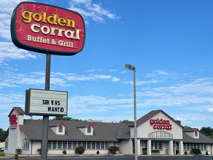 Golden Corral Buffet, 2004 W. Broadway Blvd., closed its doors at 2 p.m. Sunday. Employees said the closure came without any advance notice.