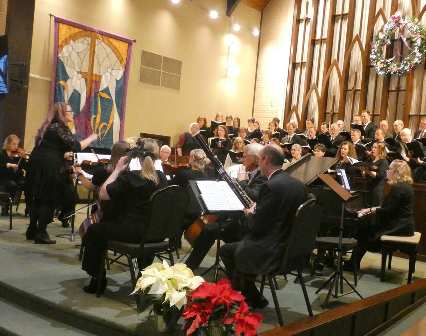 On Sunday, community members and Sedalia Symphony Orchestra perform Handel's &quot;Messiah&quot; at Broadway Presbyterian Church.
