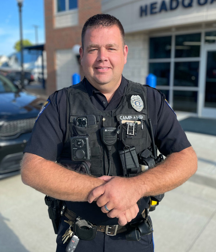 Officer&nbsp;Nicklous Camirand was named Officer of the Year Thursday evening at the annual Sedalia Police Awards ceremony. Camirand also received five Life Safe awards.