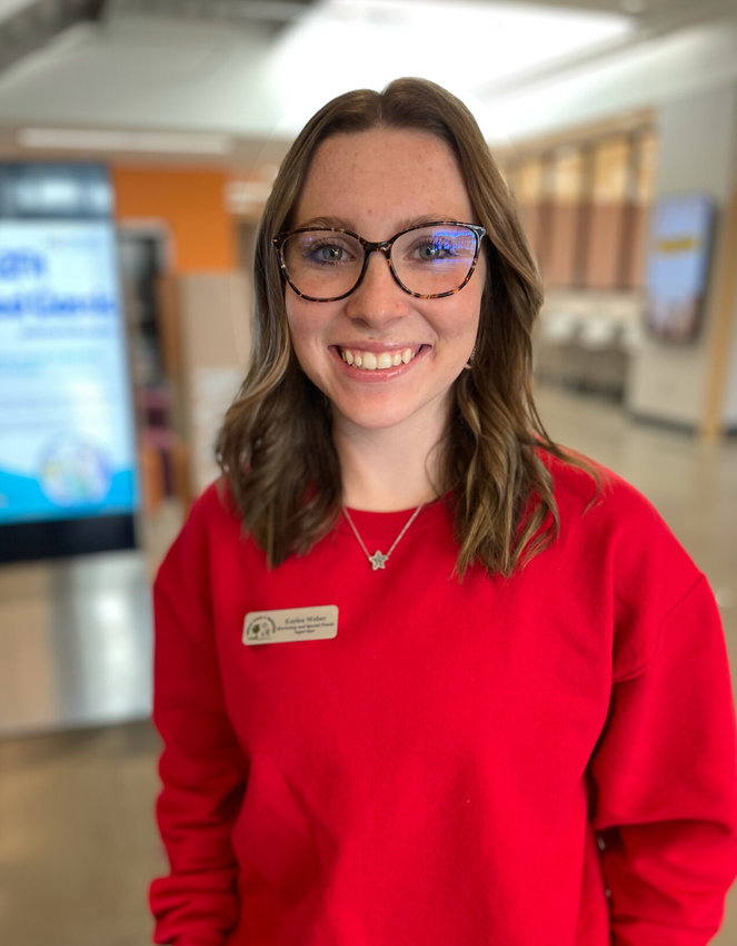 Kaylea Weber was hired Jan. 9 as Marketing and Special Events Supervisor for Sedalia Parks and Recreation. Weber started her marketing career at Sedalia Parks before graduating with her Bachelor&rsquo;s of Science and Business Administration from UCM in Warrensburg this May. Photo by Chris Howell.