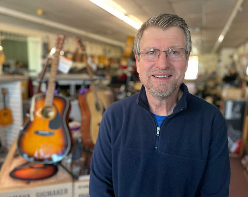 Allen Wilken of Wilken Music Company is planning on closing the business after 50 years in Sedalia. The business will remain open as they sell remaining inventory and say goodbye to longtime customers.   Photo by Chris Howell | Democrat
