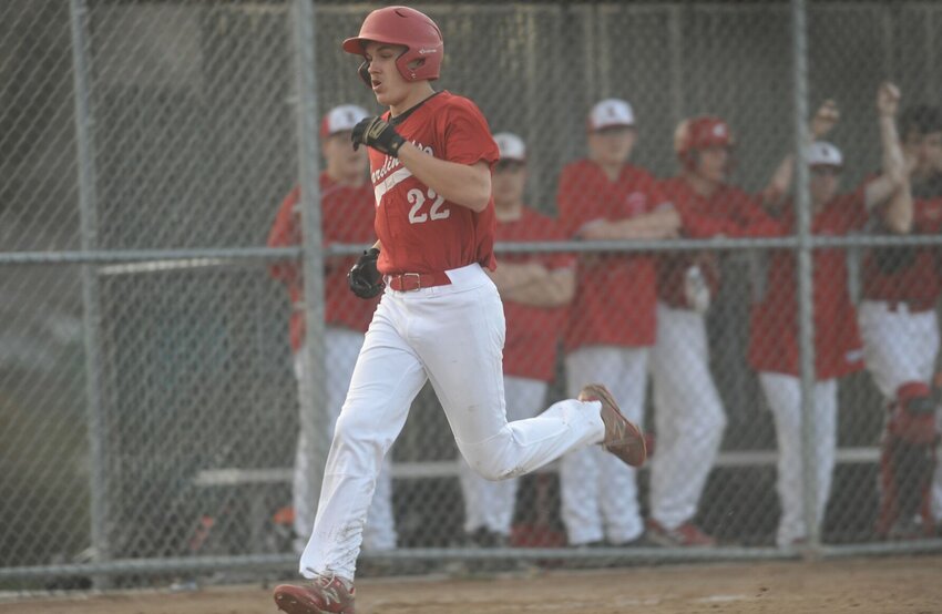 Lincoln's Landon Matthews approaches the plate in a game against Smith-Cotton JV in Sedalia on April 1, 2022.   PhotoCredit: File photo by Bryan Everson | Democrat