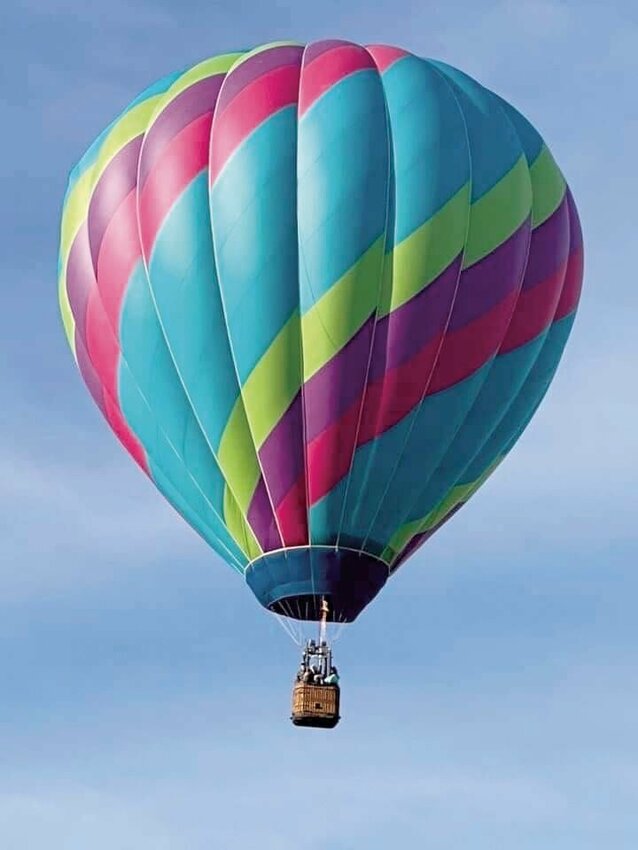 The inaugural Sedalia Hot Air Balloon &amp;amp; Kite Festival will launch on Friday and continue through Saturday. The two-day event, hosted on the Missouri State Fairgrounds, will feature free family events plus tethered hot air balloon rides for $20.   Photo courtesy of Rick Andresen