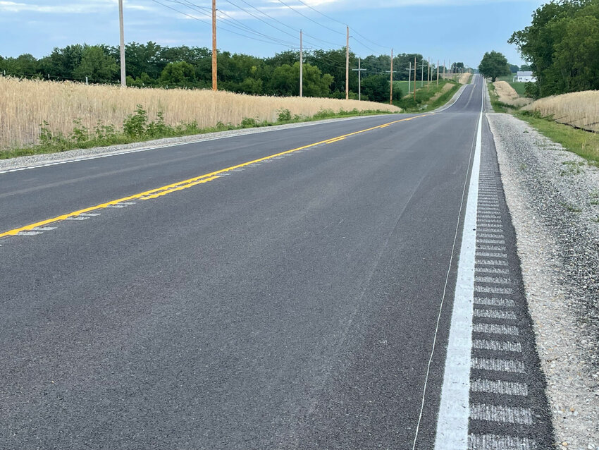 Phase One of the Cedar Drive project has been completed at a cost of $3.3 million. Phase Two, once completed, will be an interchange on North Highway 65.   Photo by Chris Howell | Democrat