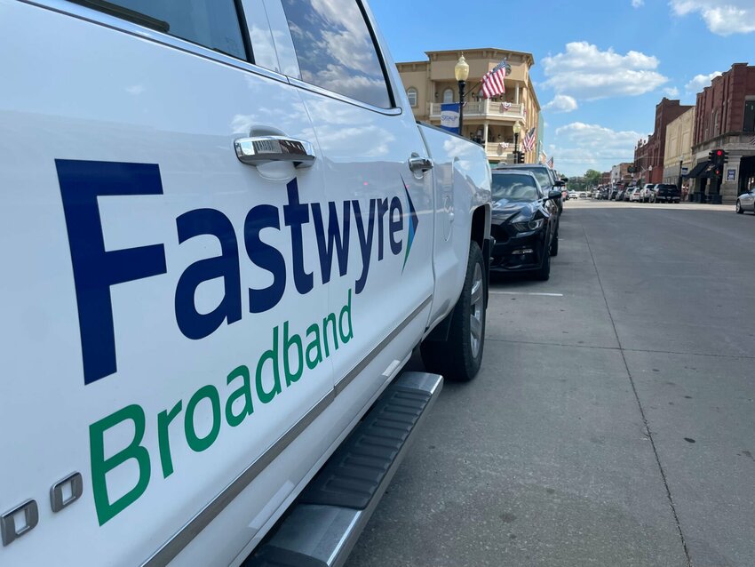 Fastwyre Broadband has completed laying fiber-optic lines throughout Sedalia. High-speed internet is now available that the company says is robust and reliable.   Photo by Chris Howell | Democrat