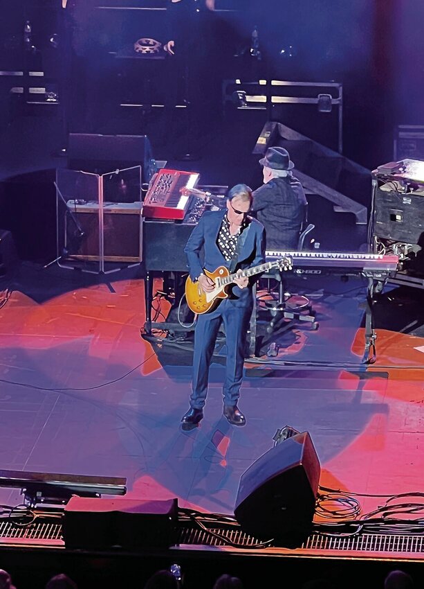 On Friday, Nov. 10, blues and rock Phenom Joe Bonamassa keeps the blues alive in a concert at the Midland Theatre in Kansas City, Missouri. Grammy-nominated Bonamassa is not only known for his expertise with the guitar but also for promoting music education.   Photo by Faith Bemiss-McKinney | Democrat
