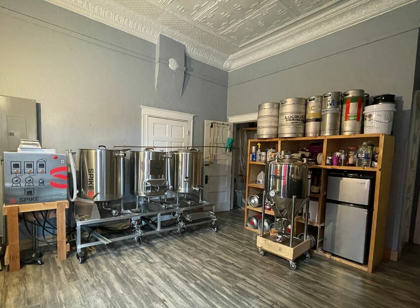 After being previously used as storage space, the Lost Art Brewery finally took shape in early April 2023 when it received its brewer's license.&nbsp;   Photo by Zach Bott | Warrensburg Star-Journal