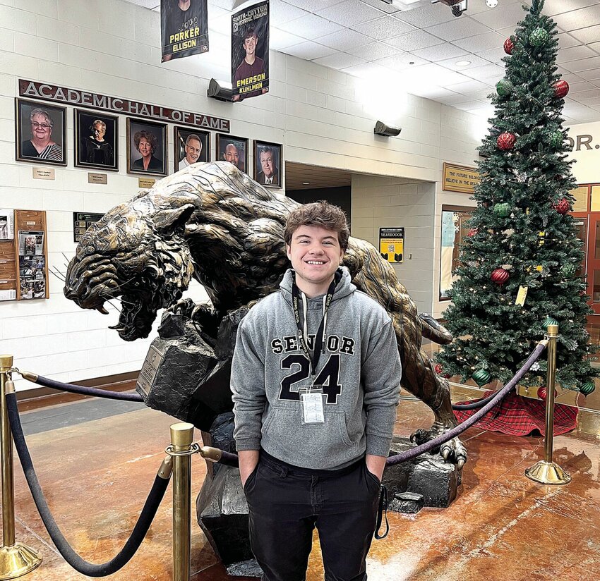 Parker Ellison, a senior at Smith-Cotton High School, was accepted at Yale University, where he will study astrophysics. He is the son of Jason Ellison and Wendy McGinnis.   hoto by Faith Bemiss-McKinney | Democrat