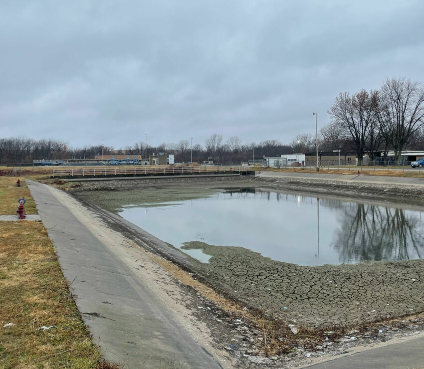 The central wastewater treatment plant, seen Friday, Dec. 22, could be reworked and expanded to handle Sedalia's needs. Interim Public Works Director Chris Davies presented the cost-saving plan to the Sedalia City Council on Monday, Dec. 18.   Photo by Chris Howell | Democrat