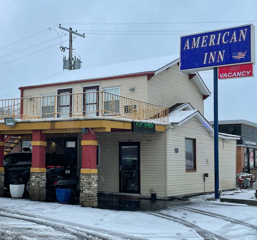 The owner of the American Inn, 1217 S. Limit Ave. in Sedalia, was served a search warrant Monday, Jan. 10 for not complying with a Dec. 21 order to cease operations.   Photo by Chris Howell | Democrat