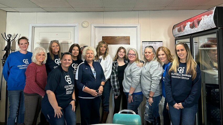 Pictured is a group of local realtors who help deliver meals for Sedalia Meals on Wheels. The nonprofit also has volunteers from numerous other organizations, including 12 local churches, Smith-Cotton High School Class of 1969, Duke Manufacturing, and the Harley Owners Group.   Photo courtesy of Sedalia Meals on Wheels