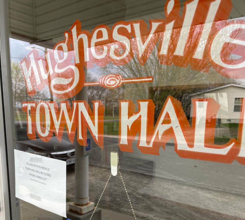 In the April 2 municipal election, residents of the Village of Hughesville will vote on whether to continue a tax levy for maintenance of local infrastructure or allow it to sunset.   Photo by Chris Howell | Democrat