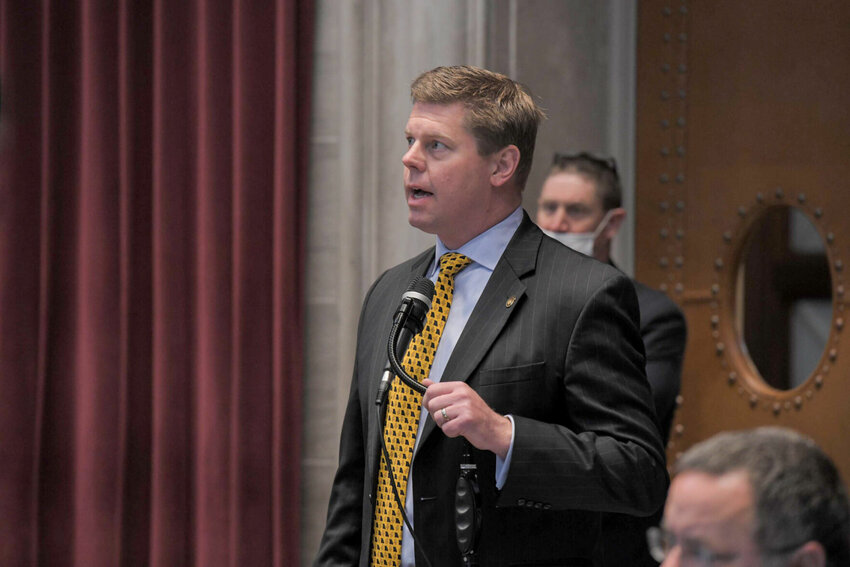 Missouri House Speaker Dean Plocher, R-Des Peres, announced Tuesday he will drop out of the lieutenant governor&rsquo;s race and instead seek the GOP nomination for secretary of state.   Photo by Tim Bommel | Missouri House Communications