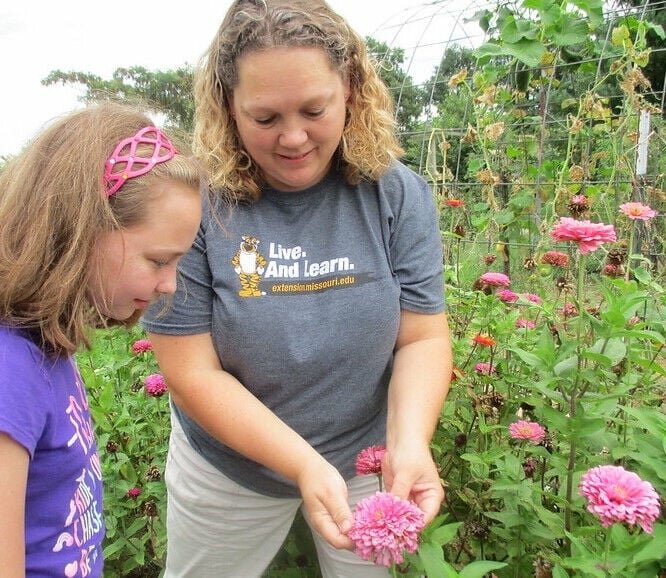 April is National Gardening Month. One of the many benefits of gardening is time spent strengthening bonds between people and sharing joy, said David Trinklein, University of Missouri Extension horticulturist.   Photo courtesy of MU Extension horticulturist Donna Aufdenberg