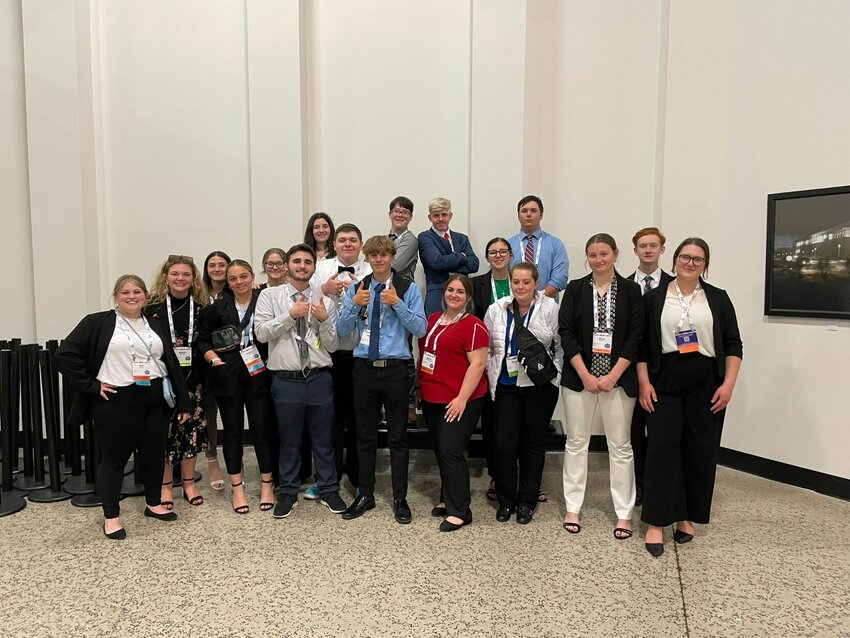 Smithton FBLA members attended the State Leadership Conference April 14-16 in Springfield.


Photo courtesy of Smithton FBLA