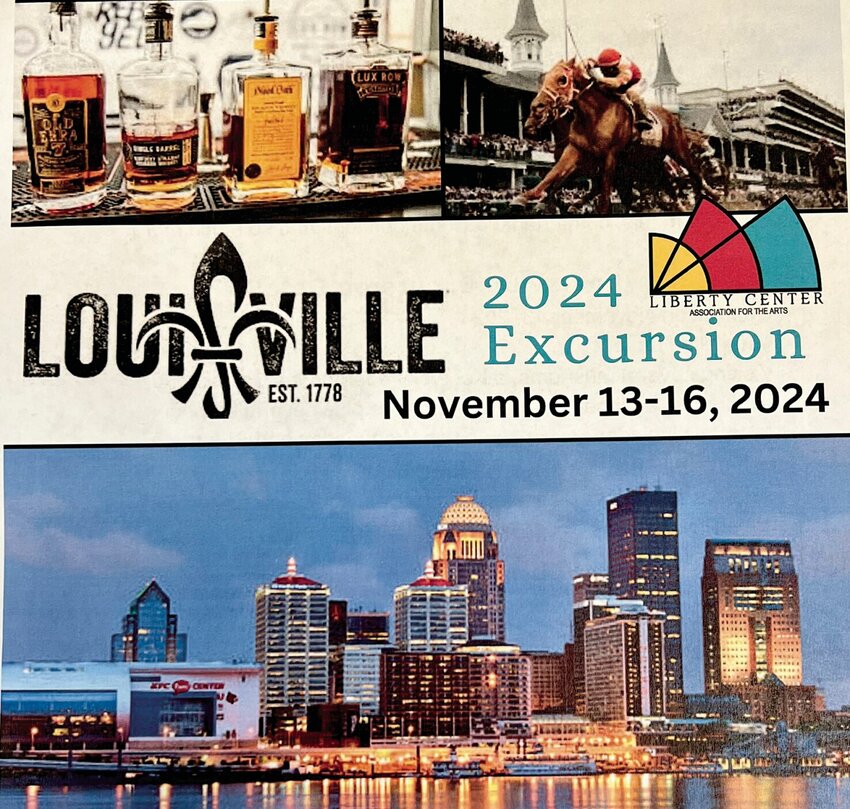 The Liberty Center Association of the Arts is  sponsoring a trip to Louisville, Kentucky in November. Photo courtesy of Liberty Center Association for the Arts