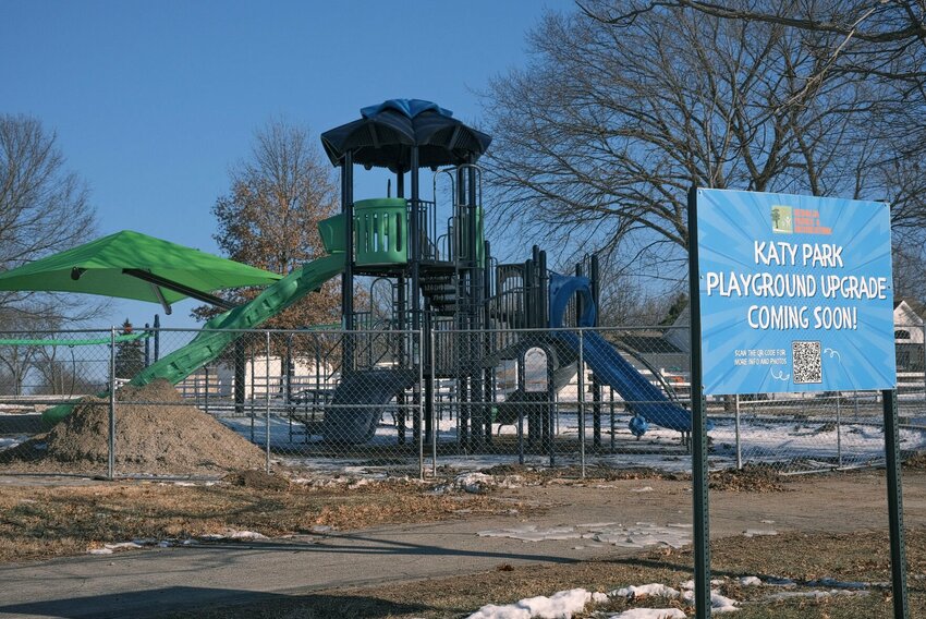 A new playground at Katy Park is almost ready to open, Memory Lanes bowling and the outdoor aquatics facility are currently in the design phase, and E Sports and Pickleball are popular at the Heckart Community Center.   Photo by Chris Howell | Democrat