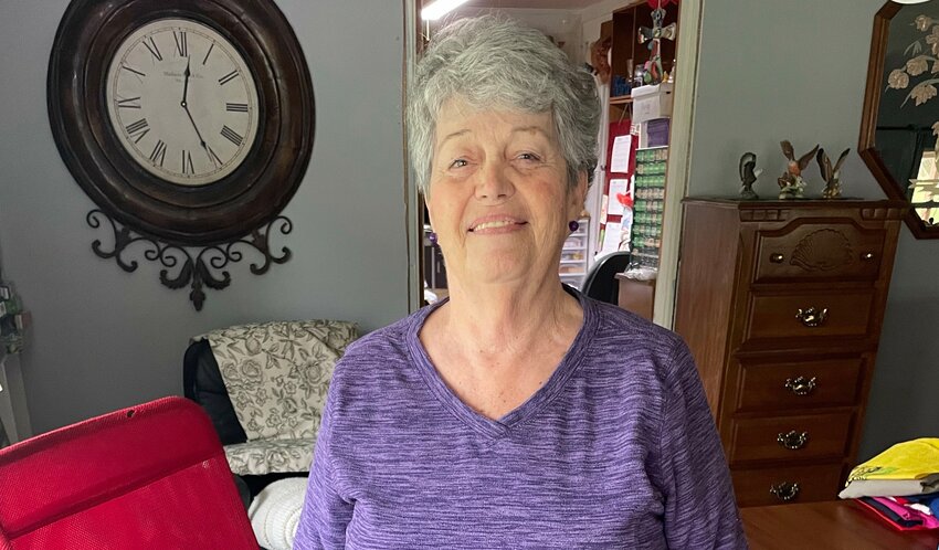 Otterville&rsquo;s Norma Duckworth sewed 300 custom bags last year to help Bothwell walker patients carry their essential items.